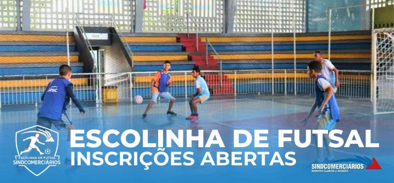 Sindcomerciários lança Escolinha de Futsal com aulas gratuitas para filhos de comerciários