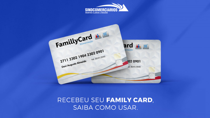 Recebeu seu Family Card, sabe como utilizar!!